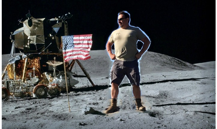 Mark on the Moon